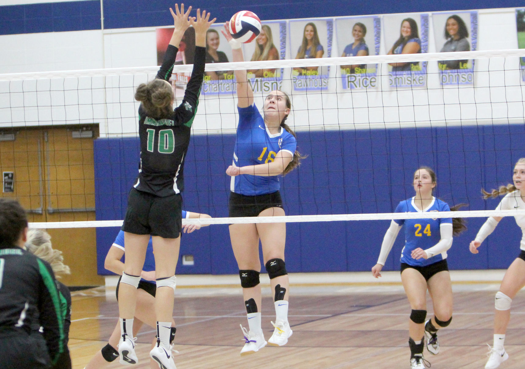 Eau Claire Immanuel Lutheran at McDonell volleyball 10-26-19